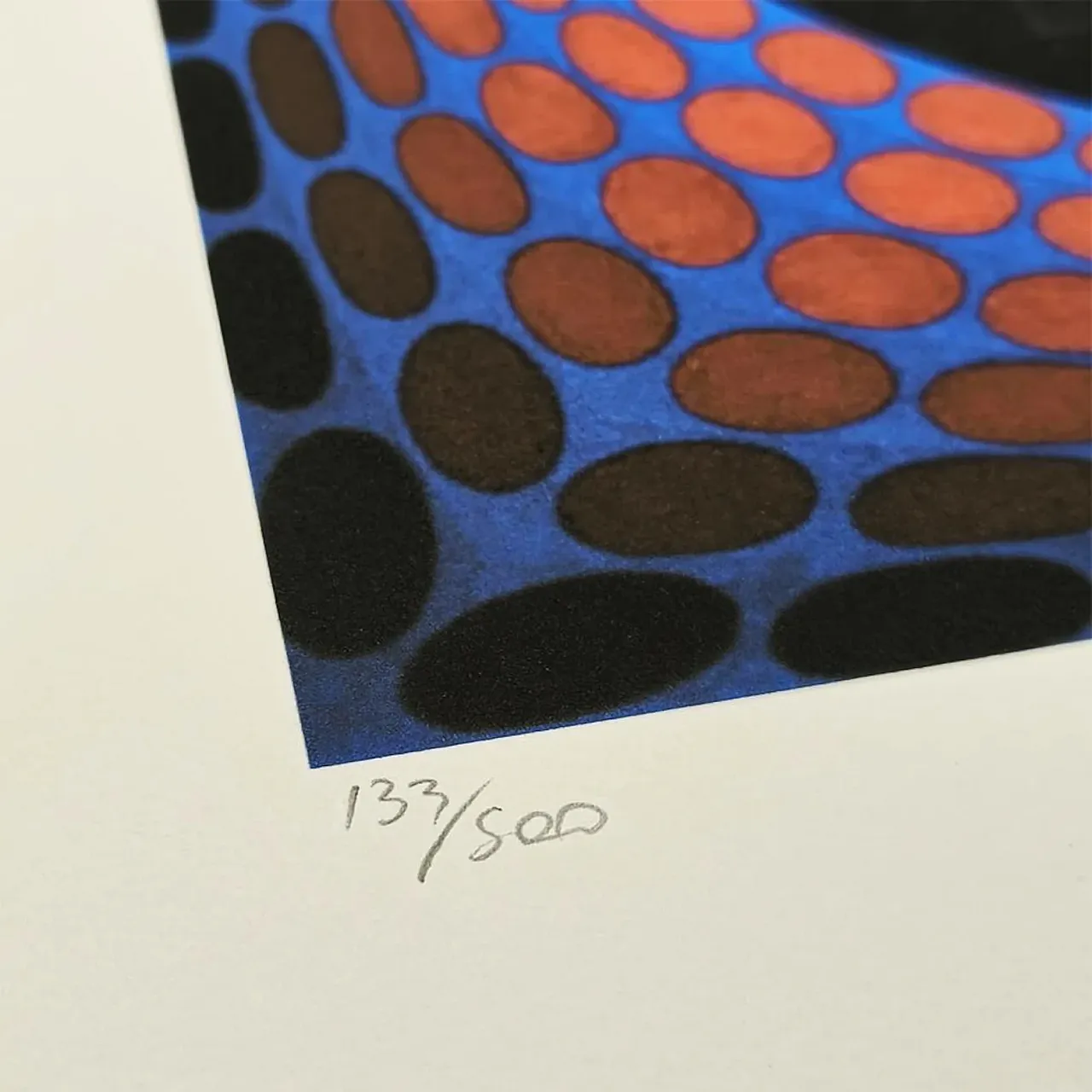 Victor Vasarely limited numbered edition lithograph, 1970s 4