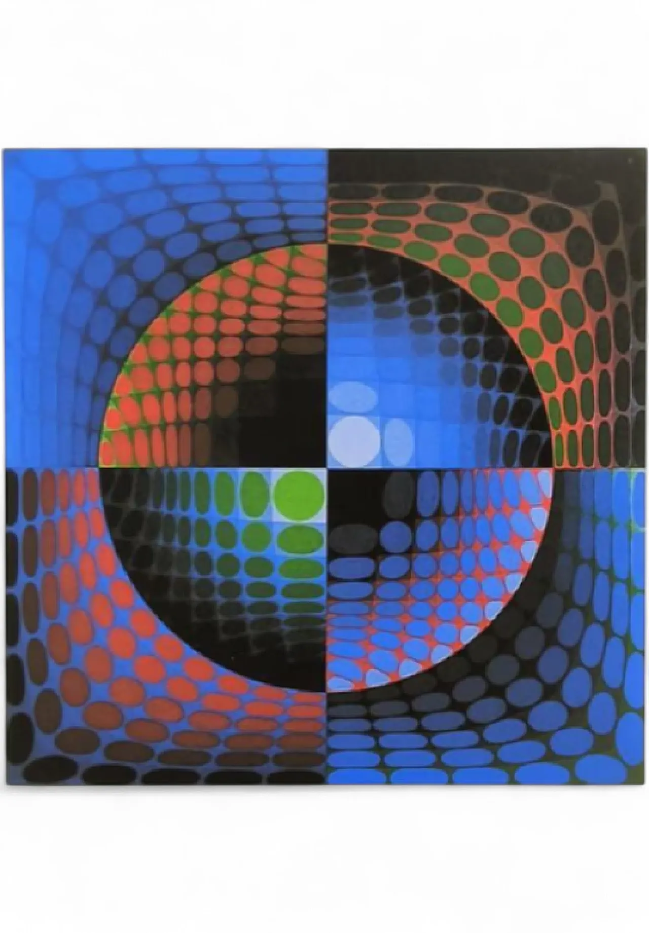 Victor Vasarely limited numbered edition lithograph, 1970s 6