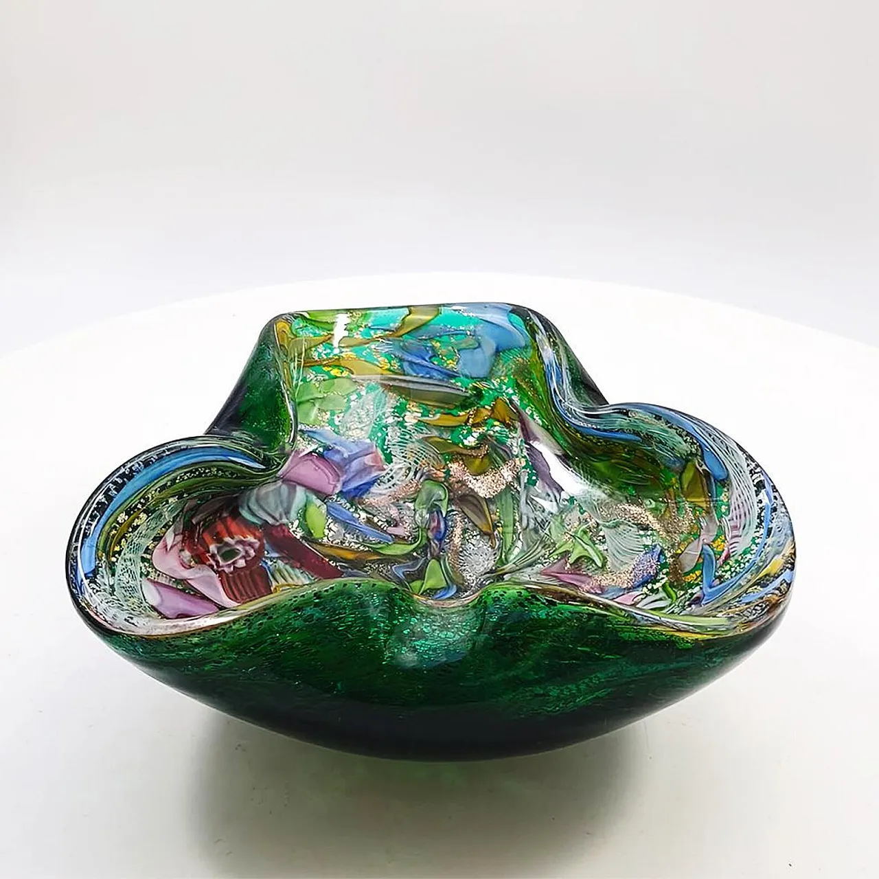 Posacenere in vetro di Murano di Dino Martens, anni '50 3