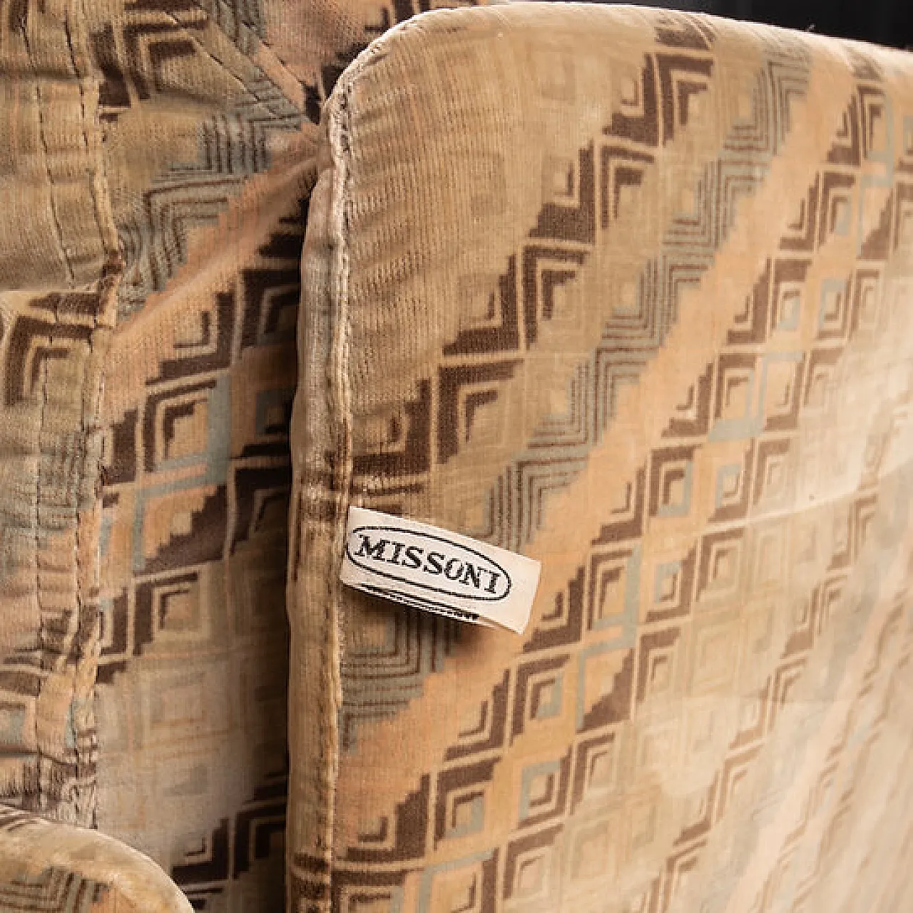 4 Salpol armchairs by Angelo Mazzola and Missoni, late 20th century 8