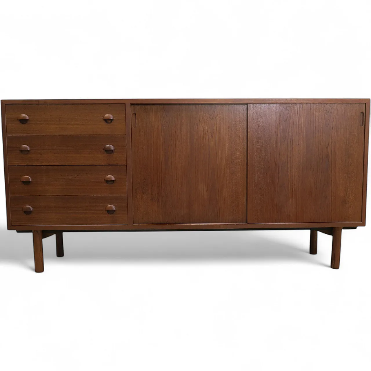 Teak sideboard, Hornslet Møbelfabrik, 1960s 11