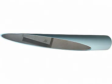 Model Unghia Nail or Lipstick floor mirror in light blue, 2000s