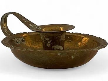 Kerzenständer Kerzenleuchter Messing Brass Candle holder, 1920s