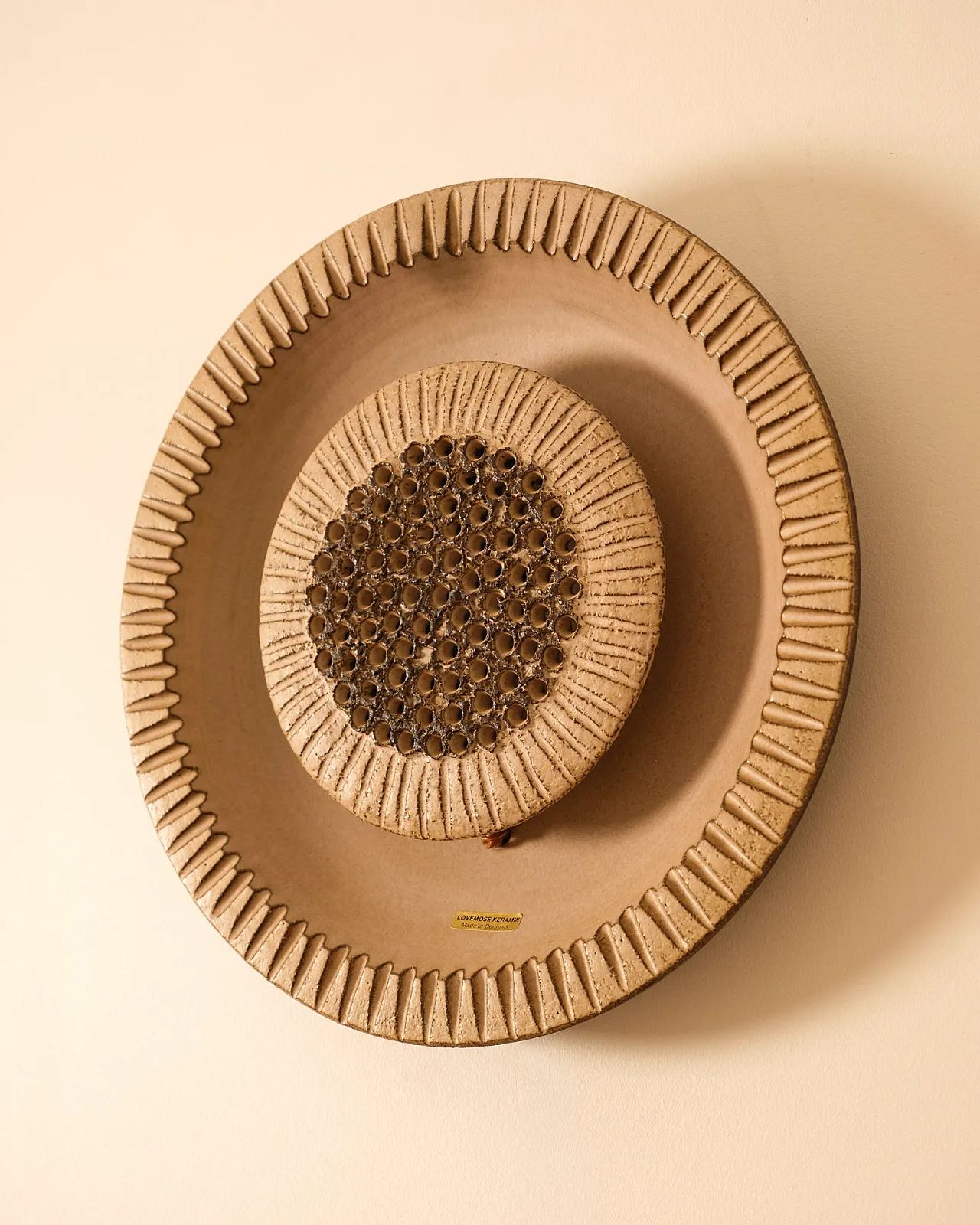 Ceramic wall sconce, 20th century 4