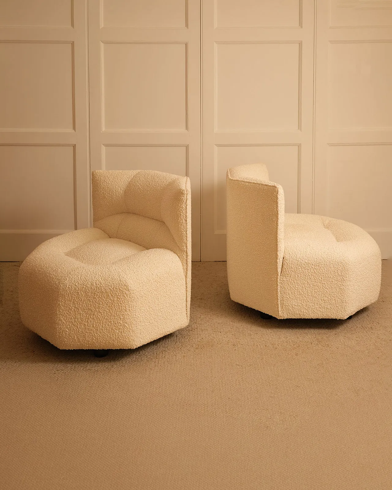Pair of Govin armchairs, 1980s 2