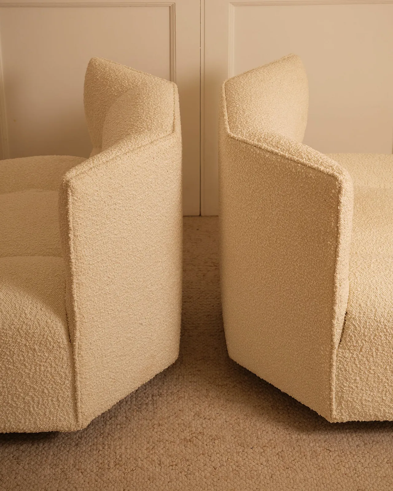 Pair of Govin armchairs, 1980s 5