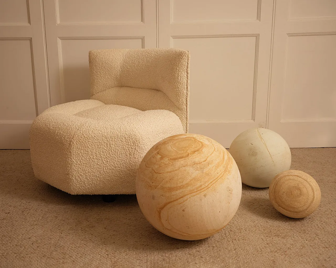 Pair of Govin armchairs, 1980s 7