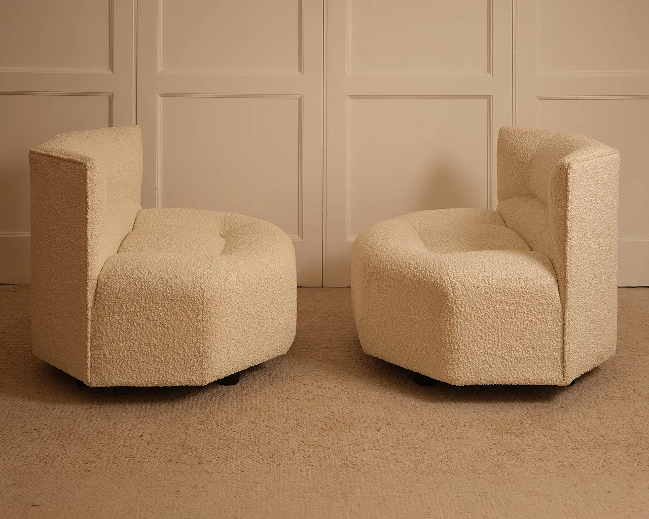 Pair of Govin armchairs, 1980s 11