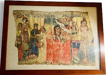 Greek artist, Fresco fragment, Before 1890, Work on canvas