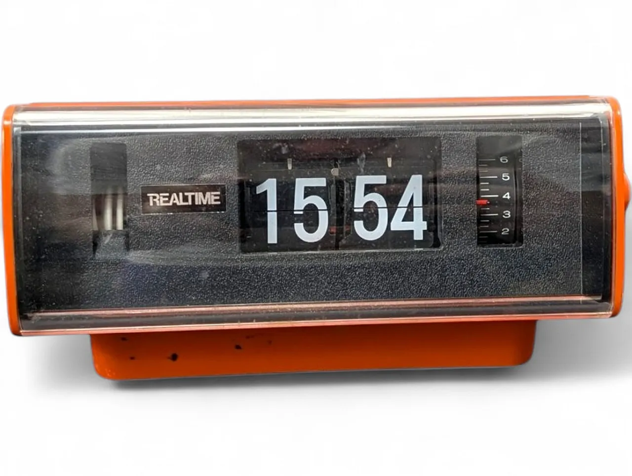 Sveglia modello 7150 arancione, anni '70 9