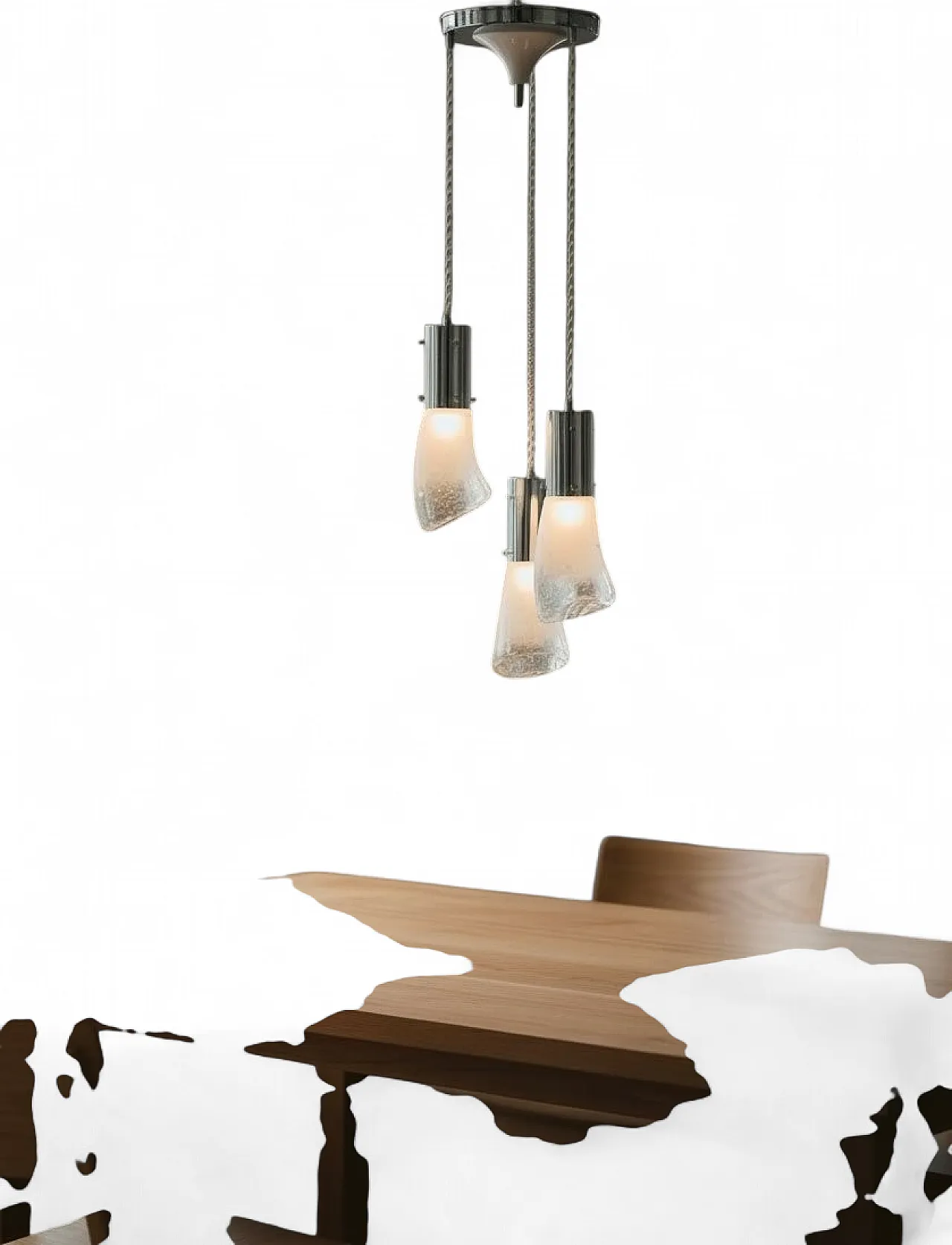 Mid-Century Modern Murano Glass Pendant Lamp, 1970s 7