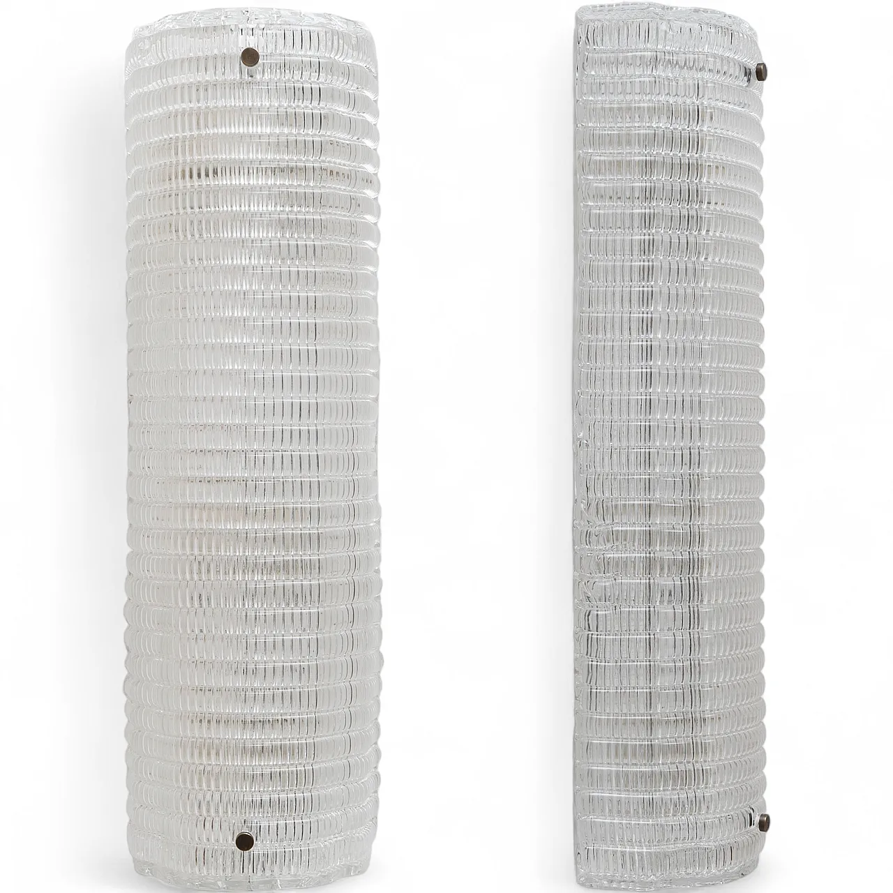 Pair of modern Italian Murano glass wall sconces, 2000s 10