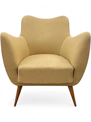 Vintage Perla Lounge Chair by Isa Bergamo, Italy, 1950