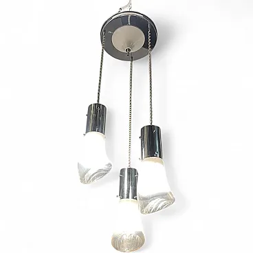 Mid-Century Modern Murano Glass Pendant Lamp, 1970s