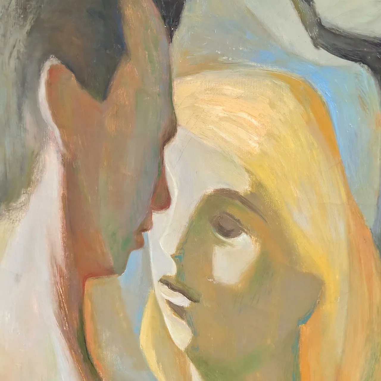Maurice Stoppani, French Cubist Figurative Painting, 1955 4