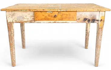 Wooden work table, 1950s