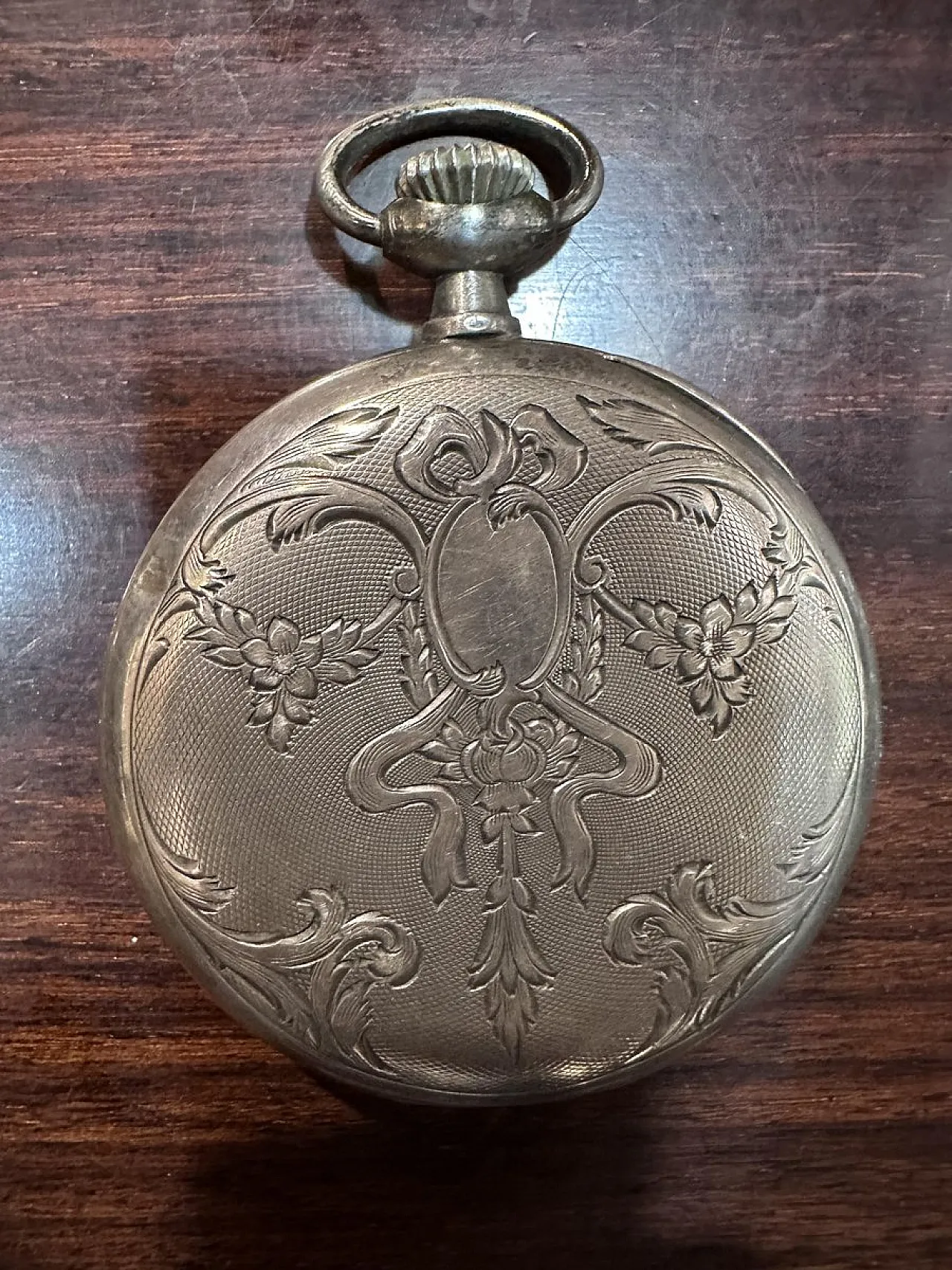 Omega silver pocket watch 2