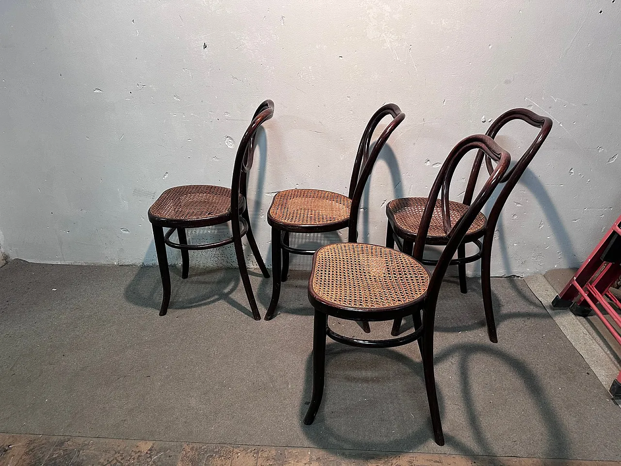 4 Sedie Mondus di Thonet, '900 2