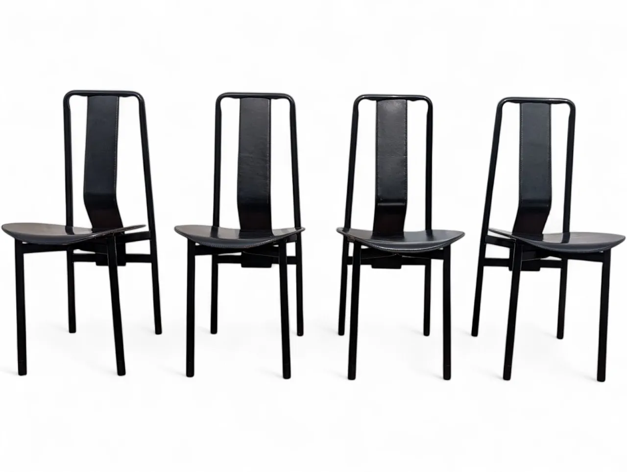 4 Sedie Irma di Achille Castiglioni per Zanotta, anni '70 10