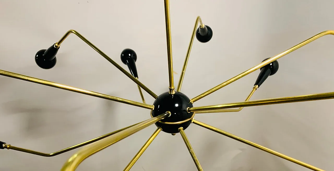 Lampada a sospensione Sputnik, anni '60 5