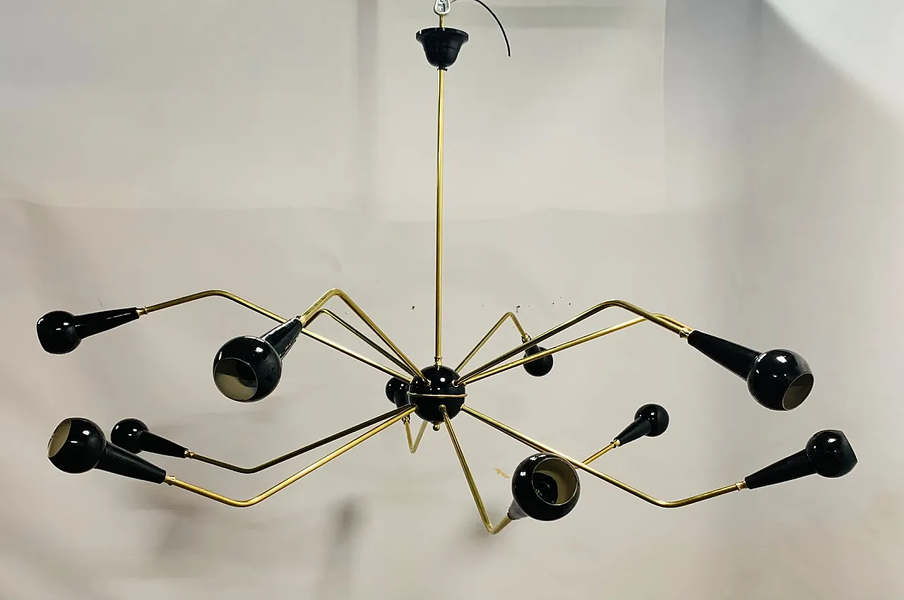 Lampada a sospensione Sputnik, anni '60 8