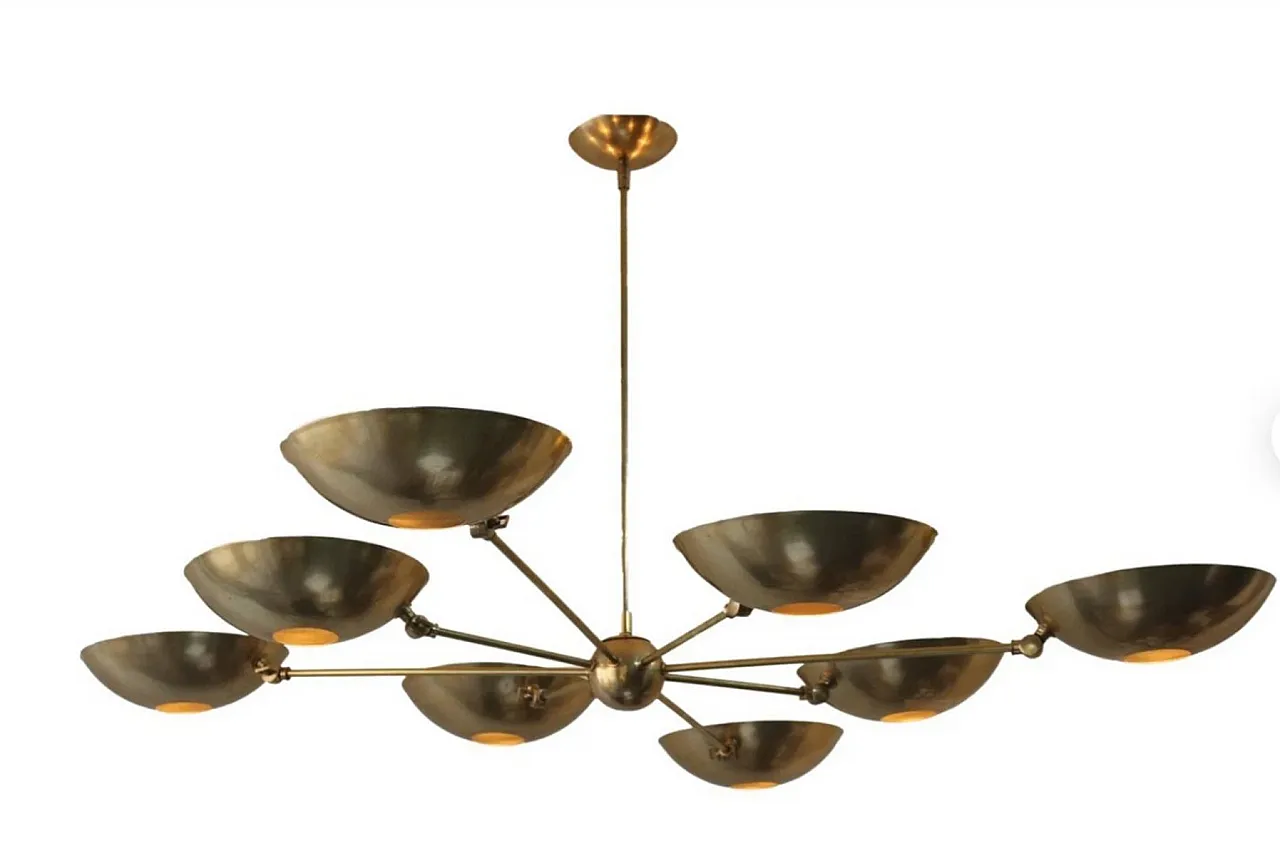 Lampadario Sputnik Mid-Century, anni '60 2
