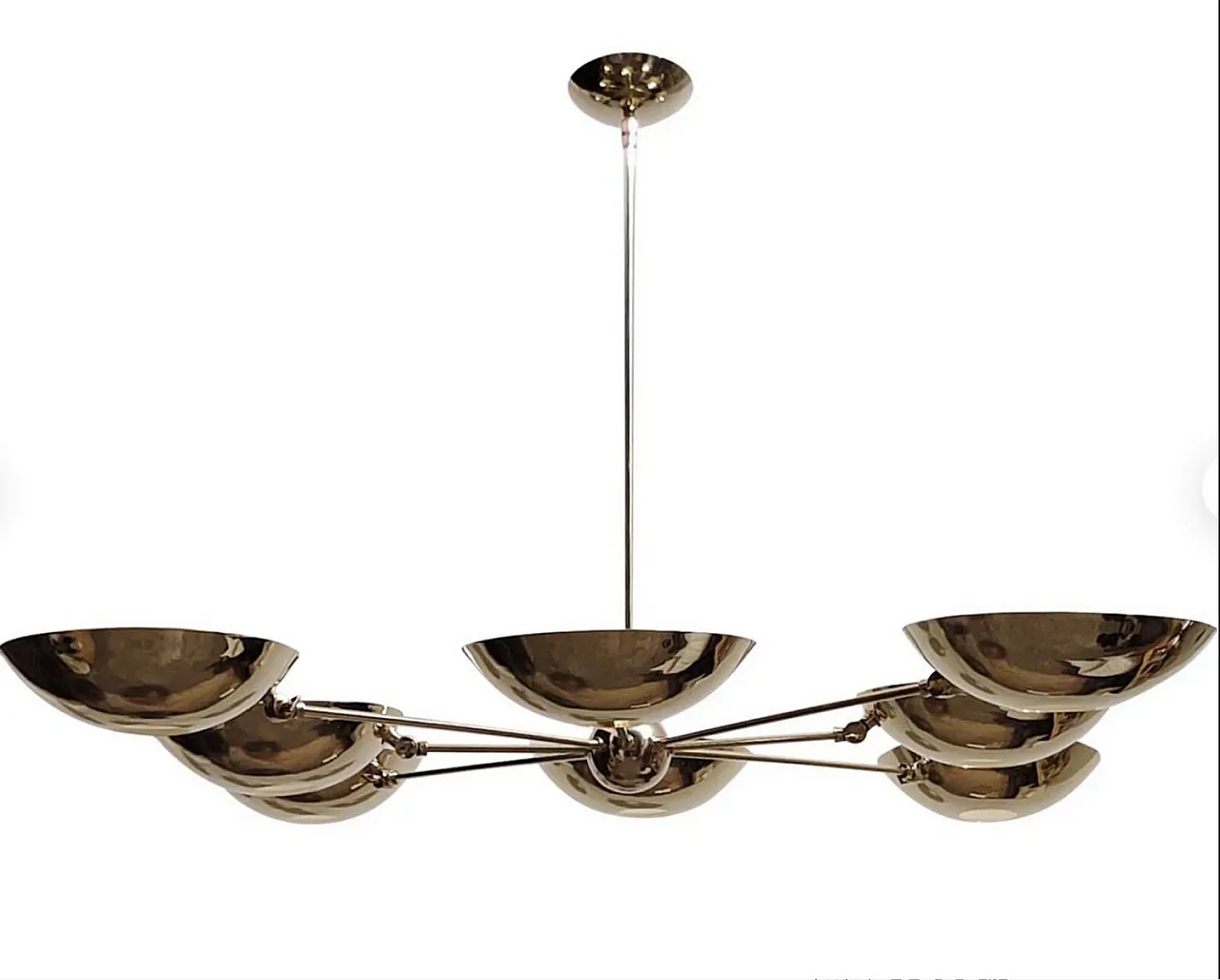 Lampadario Sputnik Mid-Century, anni '60 3