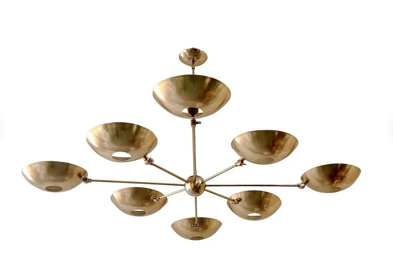 Lampadario Sputnik Mid-Century, anni '60 4