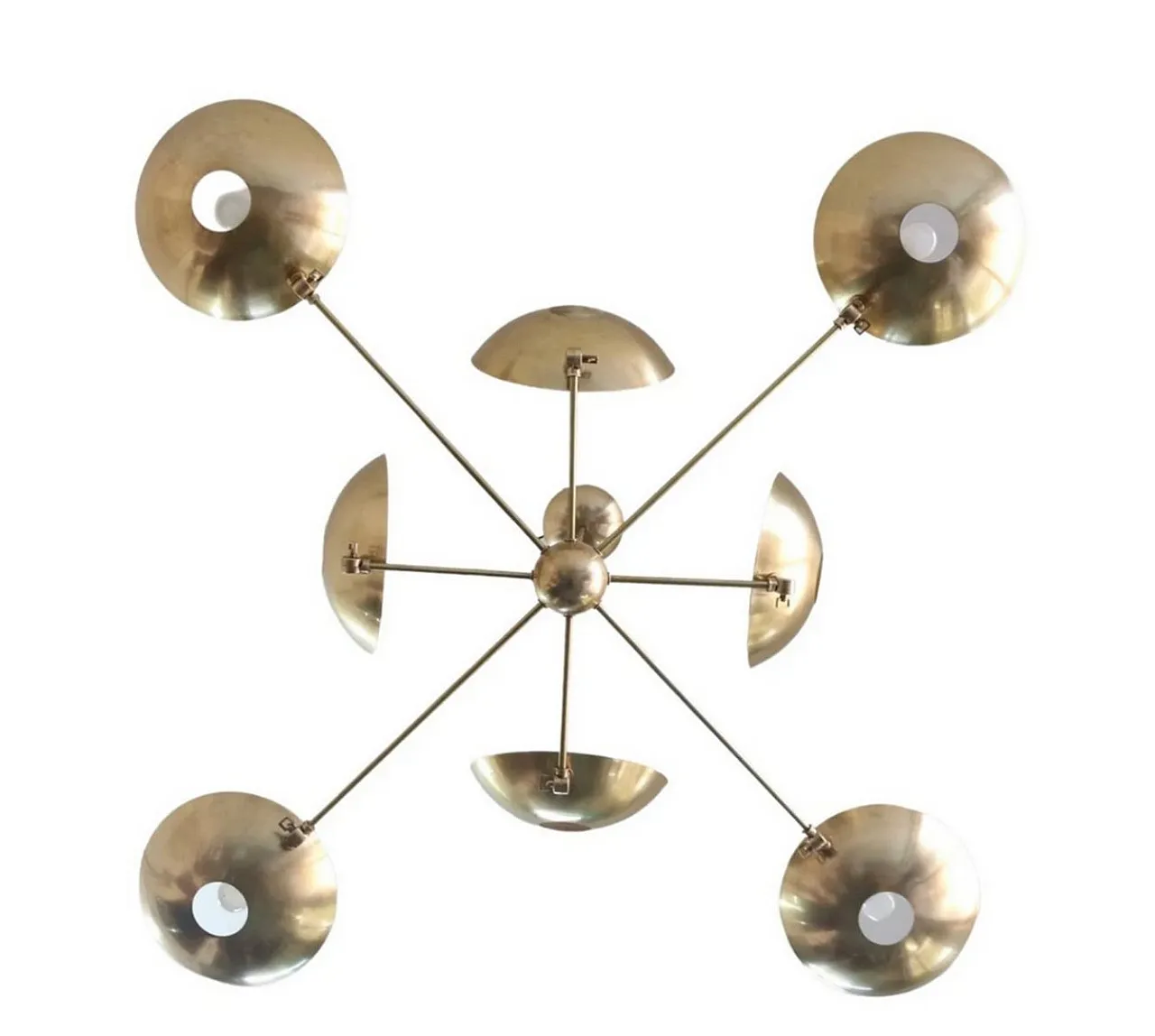 Lampadario Sputnik Mid-Century, anni '60 5