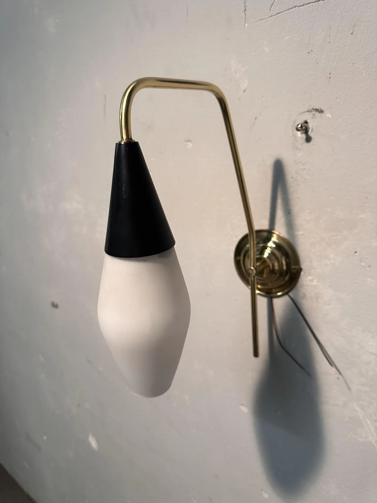 Lampada da parete, anni '50 1