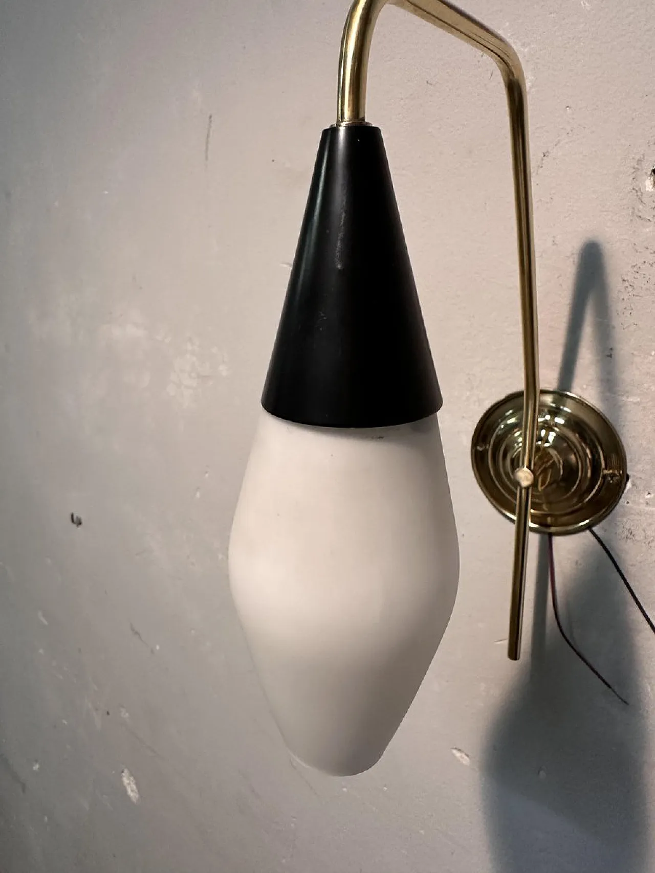 Lampada da parete, anni '50 2