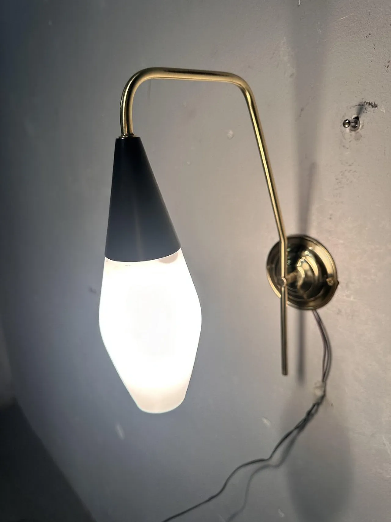 Lampada da parete, anni '50 5