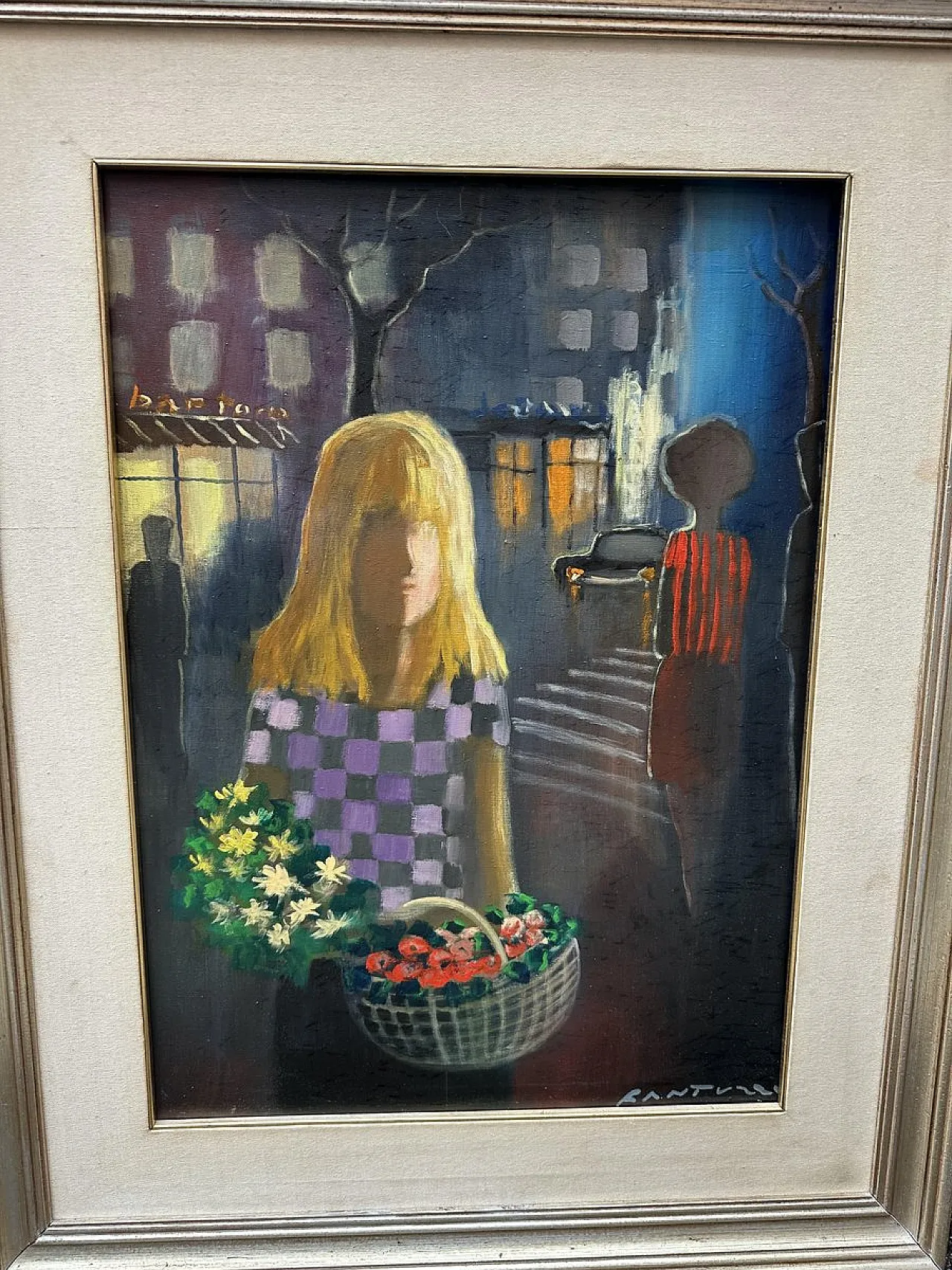 Eliano Fantuzzi, Composizione, 1972, Olio su tela, con cornice 5