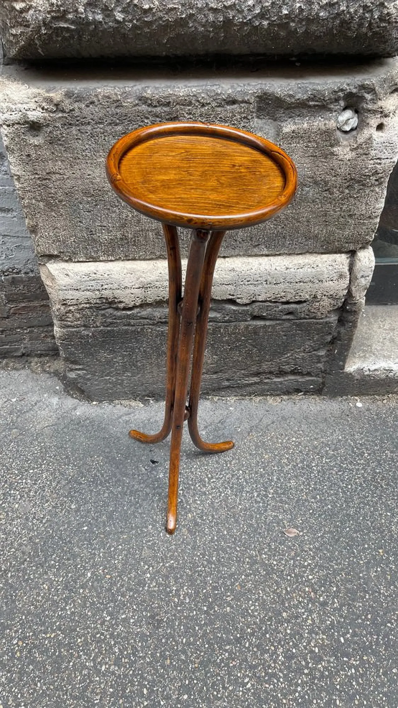 Thonet bentwood flowerpot or coffee table 1