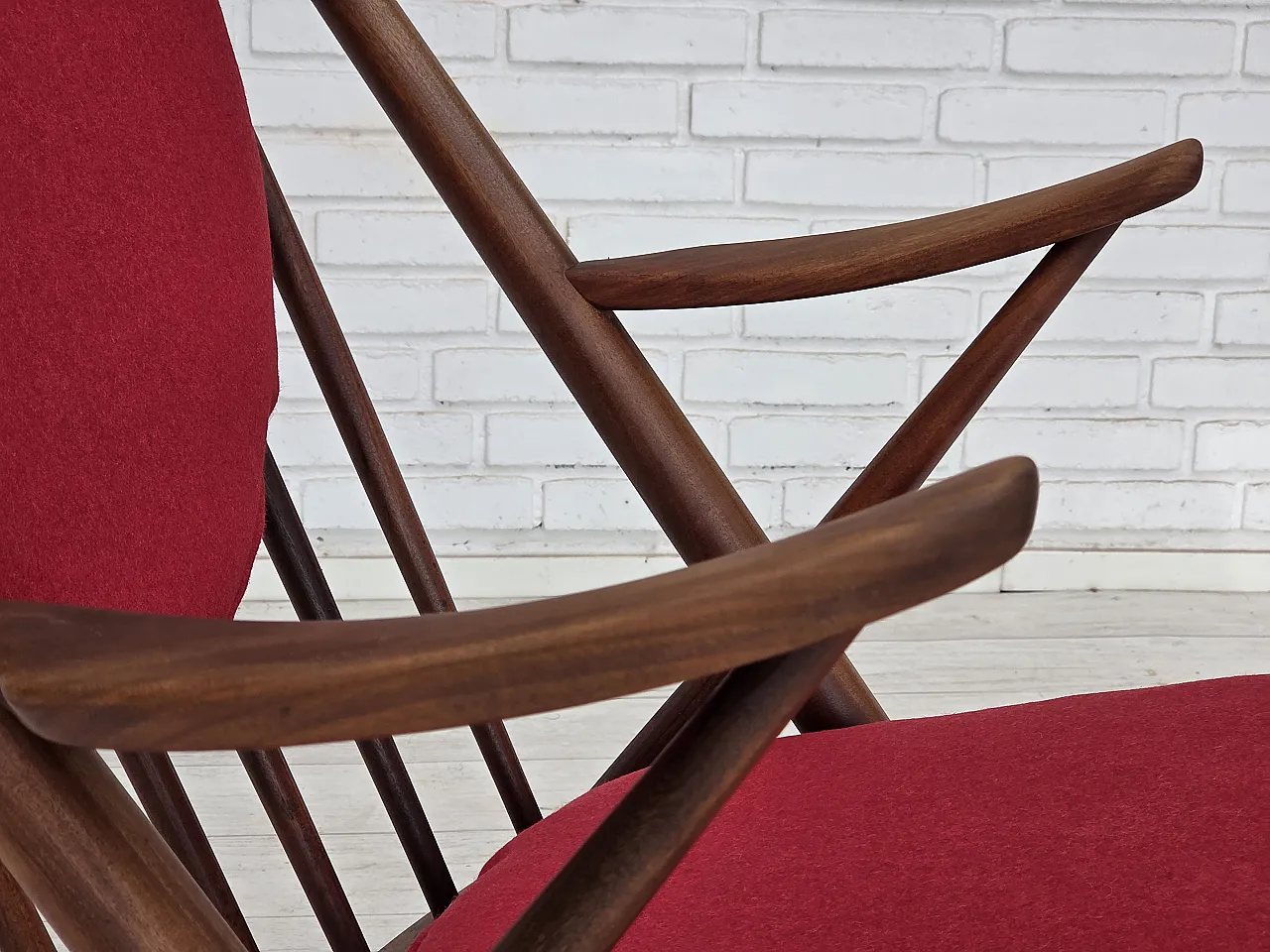 1960s Danish rocking chair by Frank Reenskaug, model 182. 20
