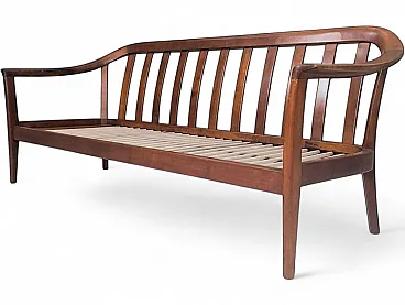 Mid-Century cherrywood sofa from Walter Knoll / Wilhelm Knoll, 1960s