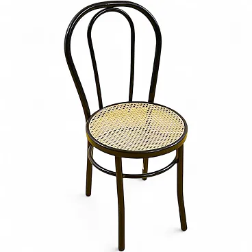 Bentwood dining chair, 1980s