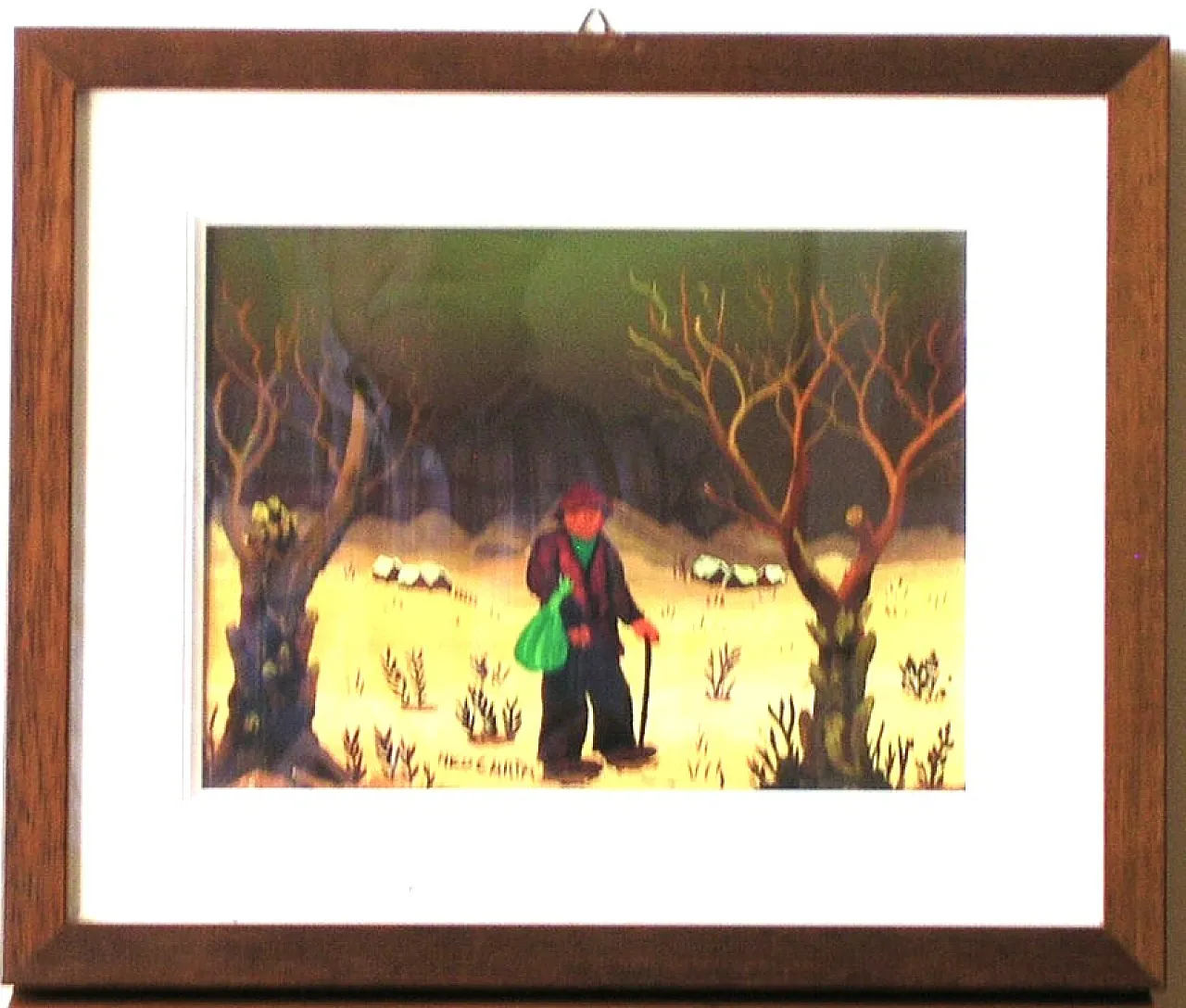 Pair of Naive Paintings by NICO CARTA - Oil on Canvas 2