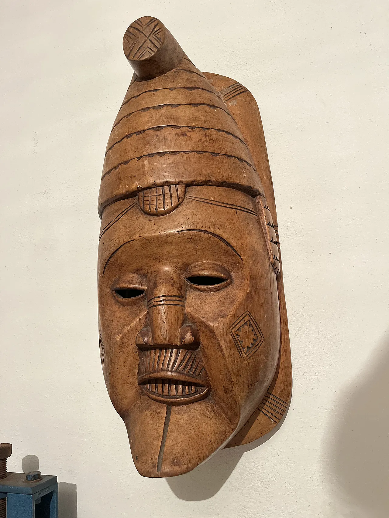 Wooden mask, West Africa, 1980s 1