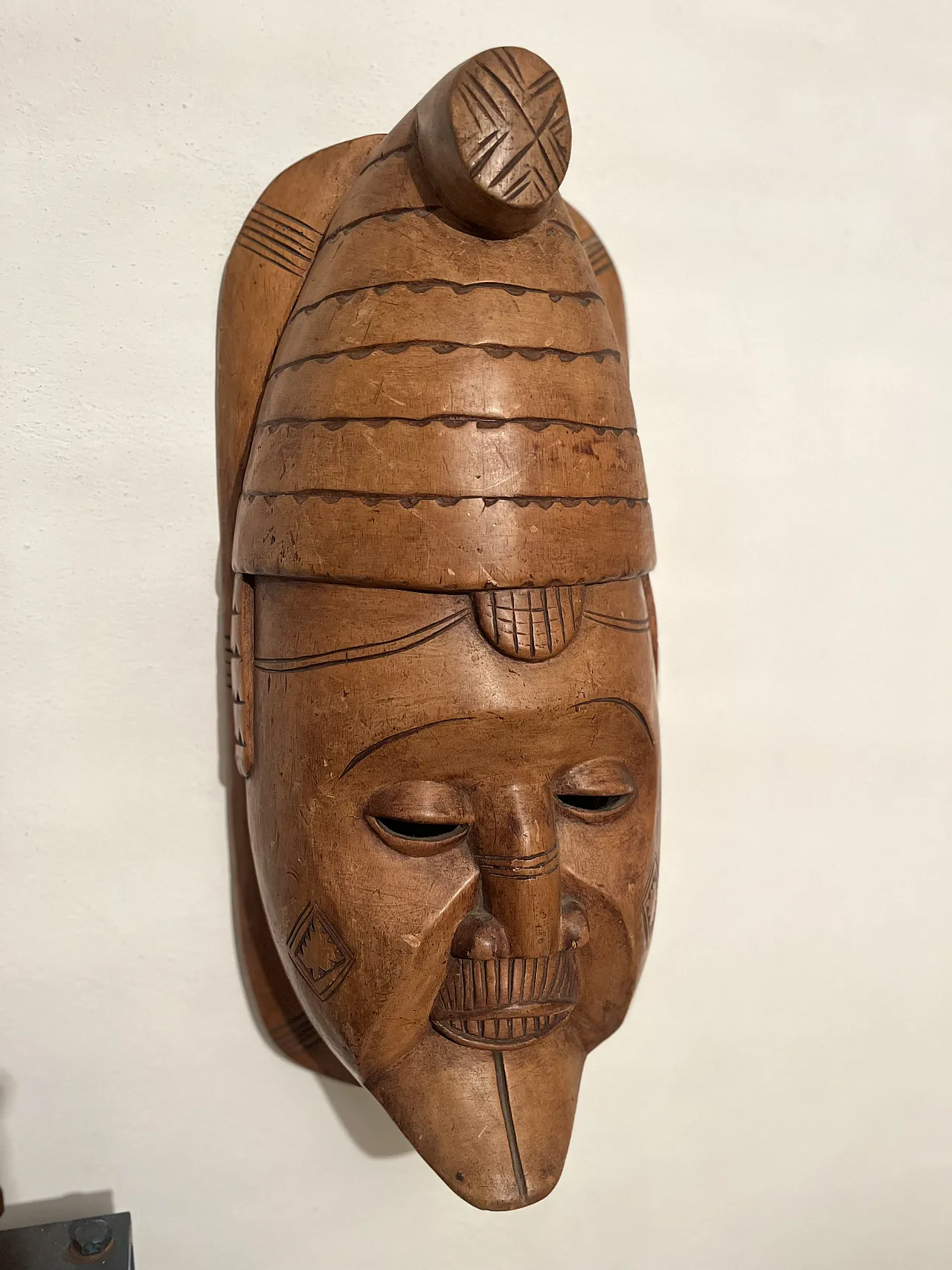 Wooden mask, West Africa, 1980s 2