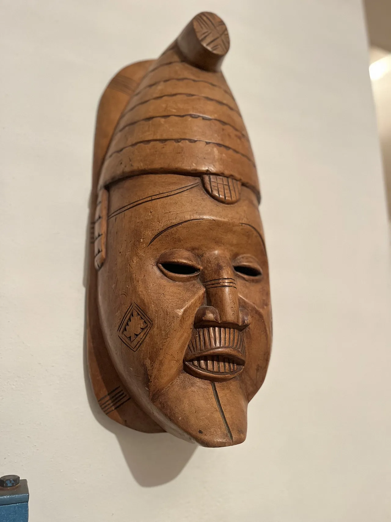 Wooden mask, West Africa, 1980s 4