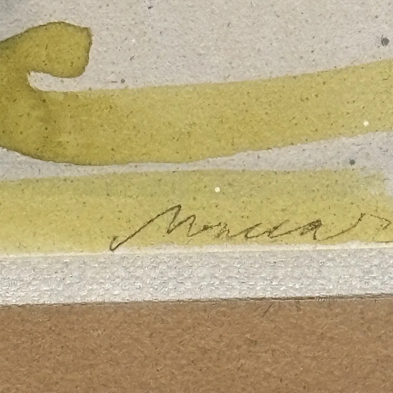 Mino Maccari , Lo scherzo, Acquerello su Carta Mista, anni '90 3