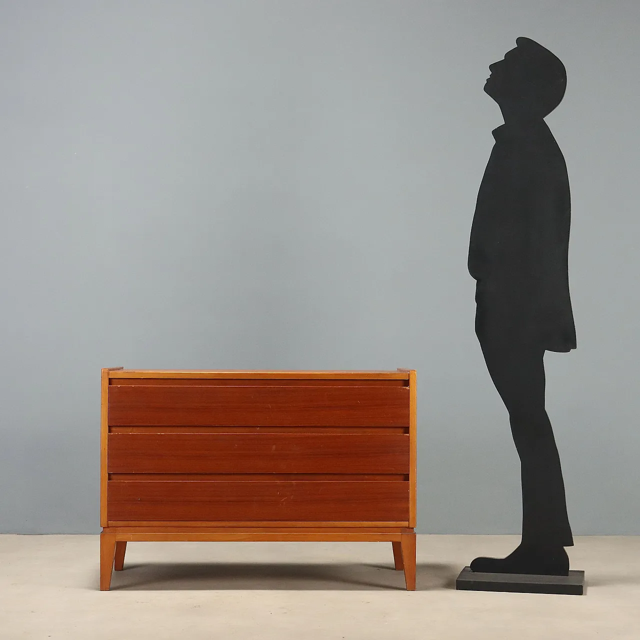 Teak chest of drawers, 1960s 2