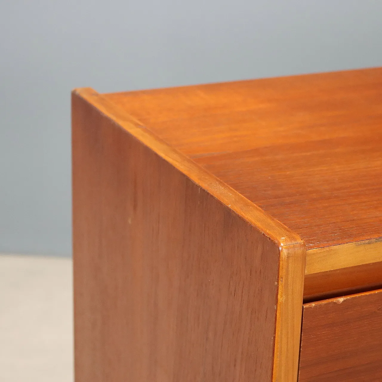 Teak chest of drawers, 1960s 4
