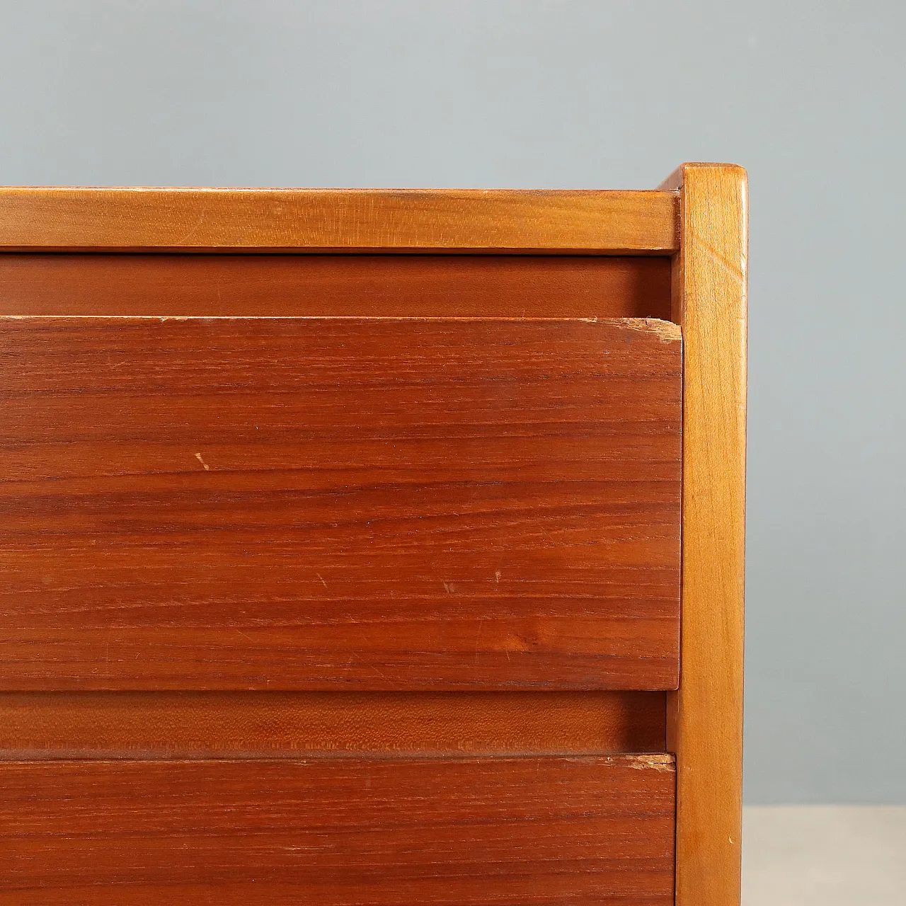 Teak chest of drawers, 1960s 5