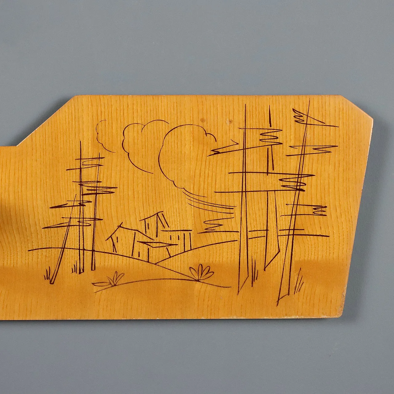 Shelf with decoration, 1960s 3
