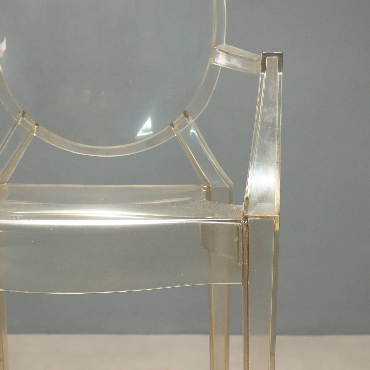 6 Louis Ghost chairs by Philippe Starck for Kartell, 2000s 7