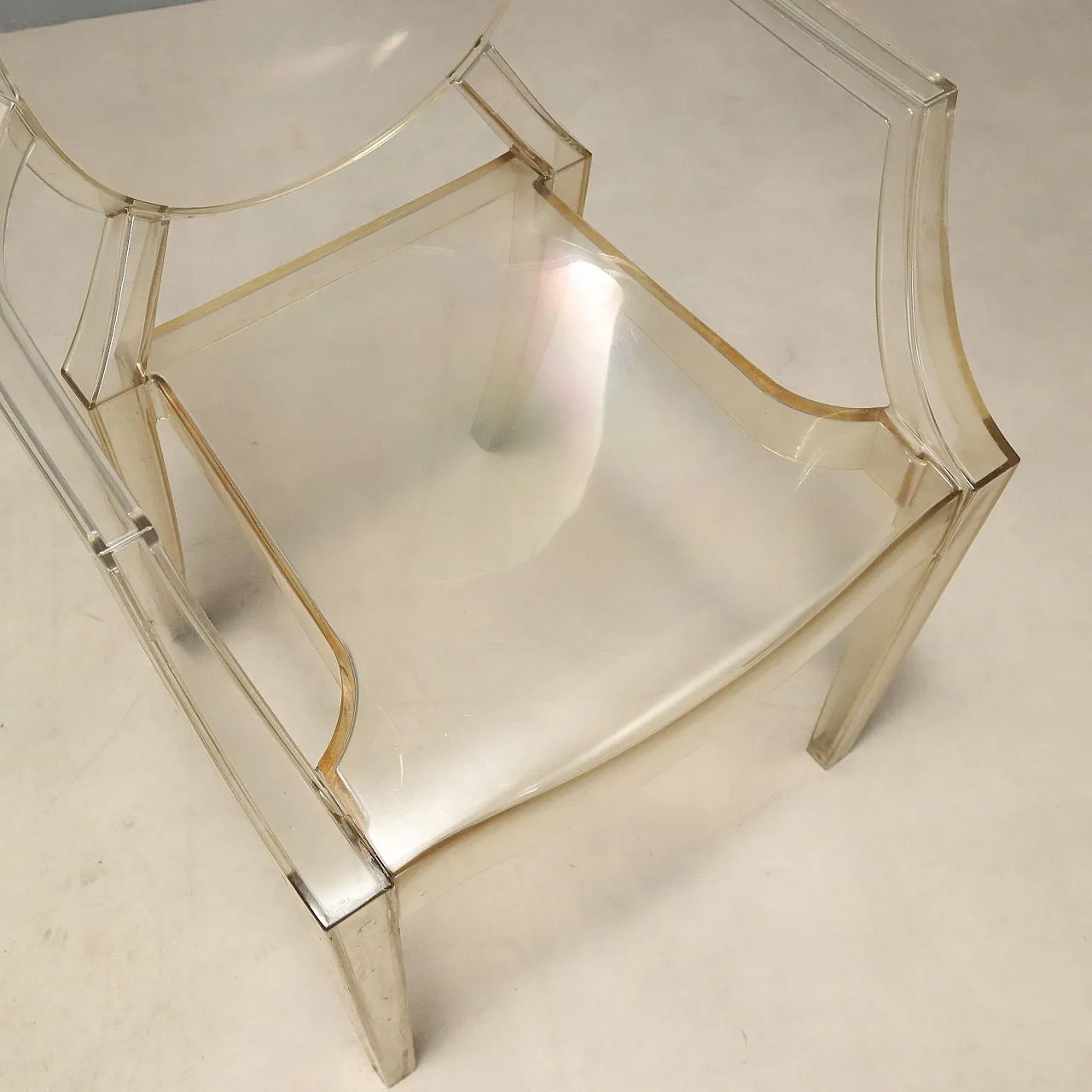 6 Louis Ghost chairs by Philippe Starck for Kartell, 2000s 9