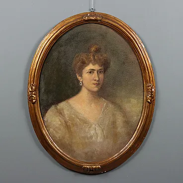Portrait of a Young Woman, oil on canvas, 1920s