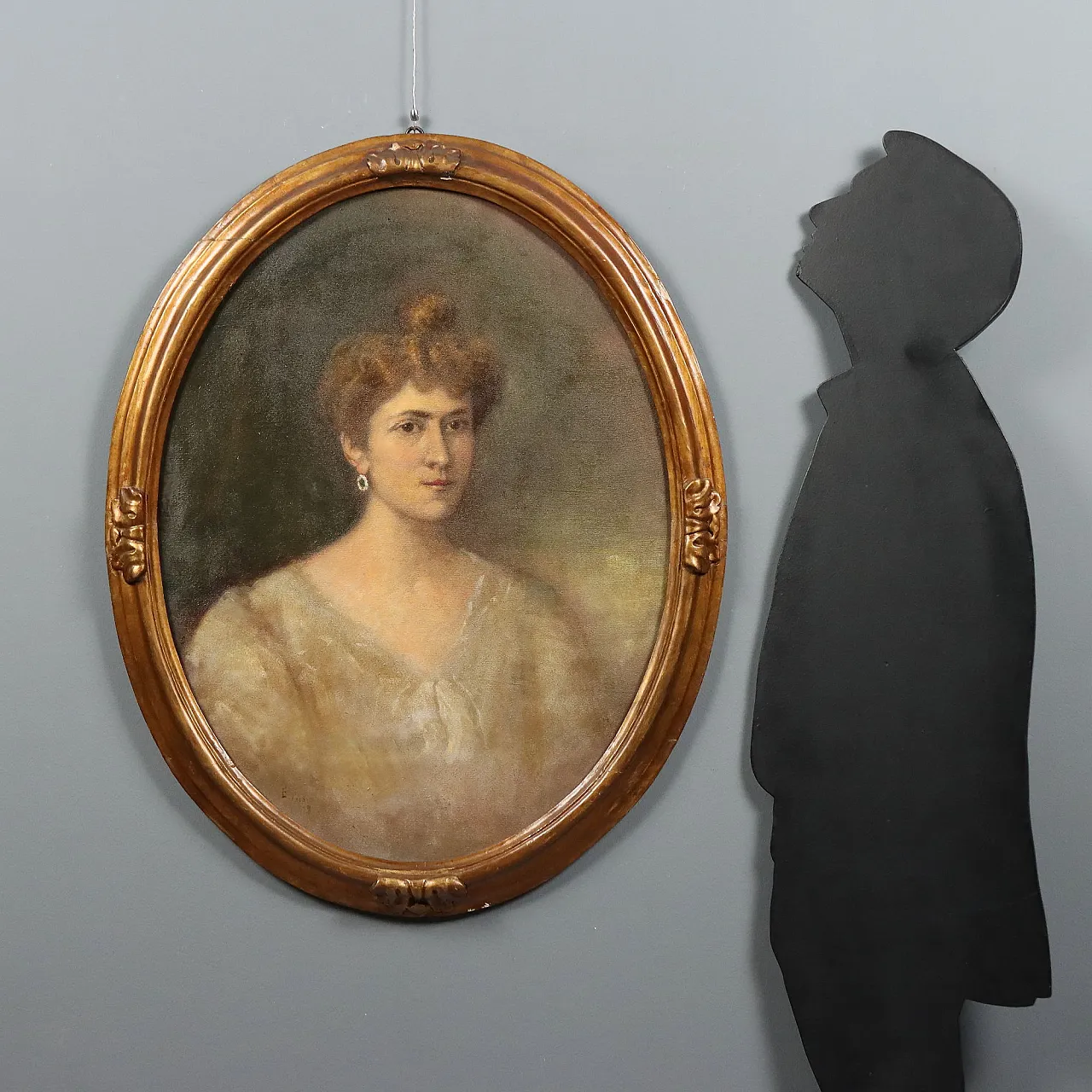 Portrait of a Young Woman, oil on canvas, 1920s 2